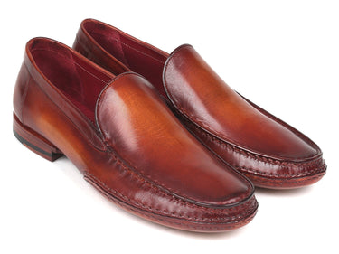 Paul Parkman Hand-Sewn Moccasins in Brown
