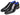 Paul Parkman Side Lace Polished Leather Oxfords in Black