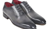 Paul Parkman Hand-Painted Classic Brogues in Grey