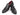 Paul Parkman Men's Hand-Painted Leather Penny Loafers in Black