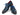 Paul Parkman Men's Medallion Toe Oxfords in Blue & Navy