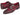Paul Parkman Suede & Calfskin Men's Wingtip Oxfords in Bordeaux