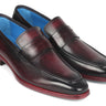 Paul Parkman Men's Burnished Penny Loafers in Purple