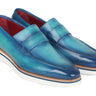 Paul Parkman Men's Smart Casual Loafers in Blue