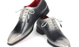 Paul Parkman Men's Hand-Painted Oxfords in Gray