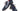Paul Parkman Medallion Toe Derby Shoes in Navy