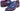 Paul Parkman Goodyear Welted Wingtip Derby Shoes in Purple & Blue