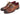 Paul Parkman Men's Medallion Toe Oxfords in Brown & Camel