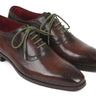 Paul Parkman Men's Medallion Toe Oxfords in Brown