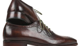 Paul Parkman Men's Medallion Toe Oxfords in Brown