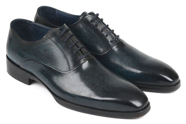 Paul Parkman Men's Plain Toe Oxfords in Navy
