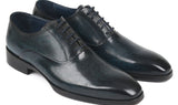 Paul Parkman Men's Plain Toe Oxfords in Navy