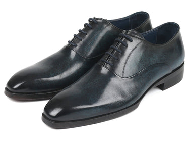 Paul Parkman Men's Plain Toe Oxfords in Navy