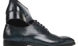 Paul Parkman Men's Plain Toe Oxfords in Navy