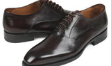 Paul Parkman Men's Plain Toe Oxfords in Brown