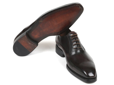 Paul Parkman Men's Plain Toe Oxfords in Brown