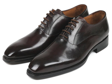 Paul Parkman Men's Plain Toe Oxfords in Brown