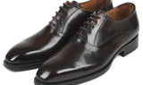 Paul Parkman Men's Plain Toe Oxfords in Brown