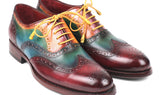 Paul Parkman Men's Goodyear Welted Wingtip Oxfords in Multiple Colors