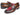 Paul Parkman Men's Hand-Painted Leather Loafers in Brown & Bordeaux