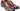 Paul Parkman Men's Hand-Painted Leather Loafers in Brown & Bordeaux