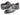 Paul Parkman Men's Medallion Toe Derby Shoes in Gray