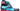 Paul Parkman Cap-Toe Derby Shoes in Blue & Turquoise Two Tone
