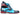 Paul Parkman Cap-Toe Derby Shoes in Blue & Turquoise Two Tone