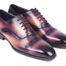 Paul Parkman Men's Cap-Toe Oxfords in Purple