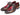 Paul Parkman Men's Apron Leather Derby Shoes in Brown & Bordeaux Dual Tone