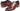 Paul Parkman Men's Hand-Painted Goodyear Welted Wholecut Oxfords in Brown