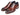 Paul Parkman Men's Hand-Painted Goodyear Welted Wholecut Oxfords in Brown