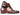 Paul Parkman Men's Hand-Painted Goodyear Welted Wholecut Oxfords in Brown