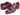 Paul Parkman Men's Captoe Double Monkstraps in Blue & Fuxia