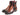 Paul Parkman Men's Leather Chelsea Boots in Brown Burnished