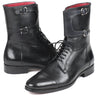 Paul Parkman Men's Calfskin High Boots in Black