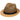 Scala Payette Pinch Front Straw Fedora in Tea #color_ Tea
