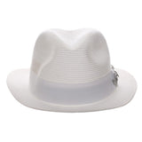 Stacy Adams Spire Poly Braid Pinch Front Fedora