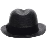 Stacy Adams Spire Poly Braid Pinch Front Fedora