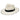 Stetson Little Palm B Wide Brim Genuine Panama Fedora in Bleach / Teal #color_ Bleach / Teal