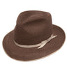 Stetson Stratoliner (Special Edition) Hemp Braid Straw Fedora in Brown #color_ Brown