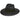 Stetson Tri-City Shantung Straw Wide Brim Fedora in Black