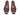 Paul Parkman Men's Classic Leather Brogues in Antique Brown