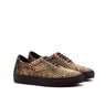 DapperFam Riccardo in Leopard Men's Sartorial Top Sider in Leopard