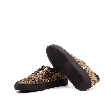 DapperFam Riccardo in Leopard Men's Sartorial Top Sider