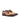 DapperFam Vero in Brown / Cognac Men's Hand-Painted Patina Derby in Brown / Cognac
