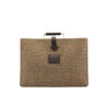 DapperFam Luxe Men's Satchel in Tweed Sartorial
