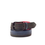 DapperFam Luxe Men's Sun Valley in Grey Lux Suede