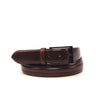 DapperFam Luxe Men's Venice in Dark Brown Painted Calf