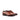 DapperFam Giuliano in Fire Men's Hand-Painted Patina Whole Cut in Fire